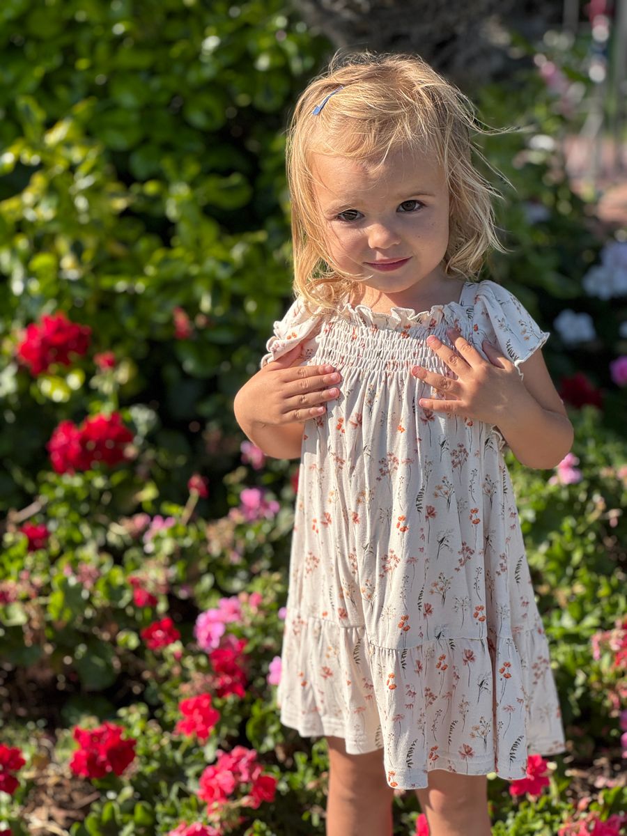Nellie Dress - Forest Flowers