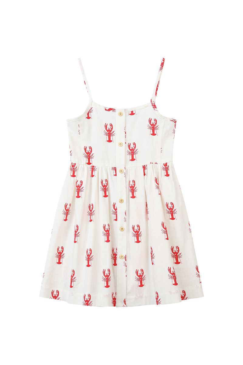 BROOKLYN DRESS - White Lobster