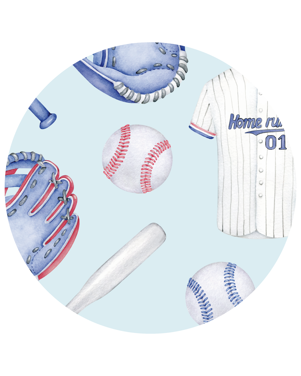 Home Run Zippered Footie