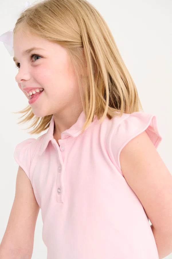 Maude's Polo Dress - Palm Beach Pink