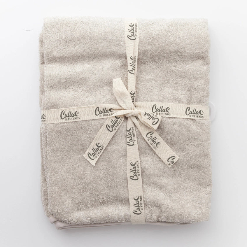 Hooded Bath Towel - Linen