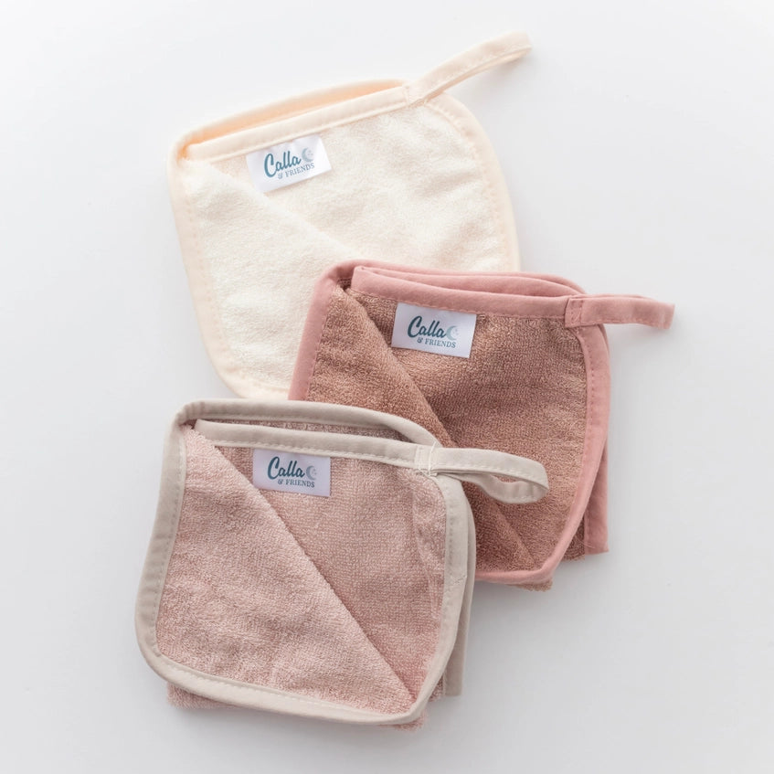Washcloth Set - Petal Pink