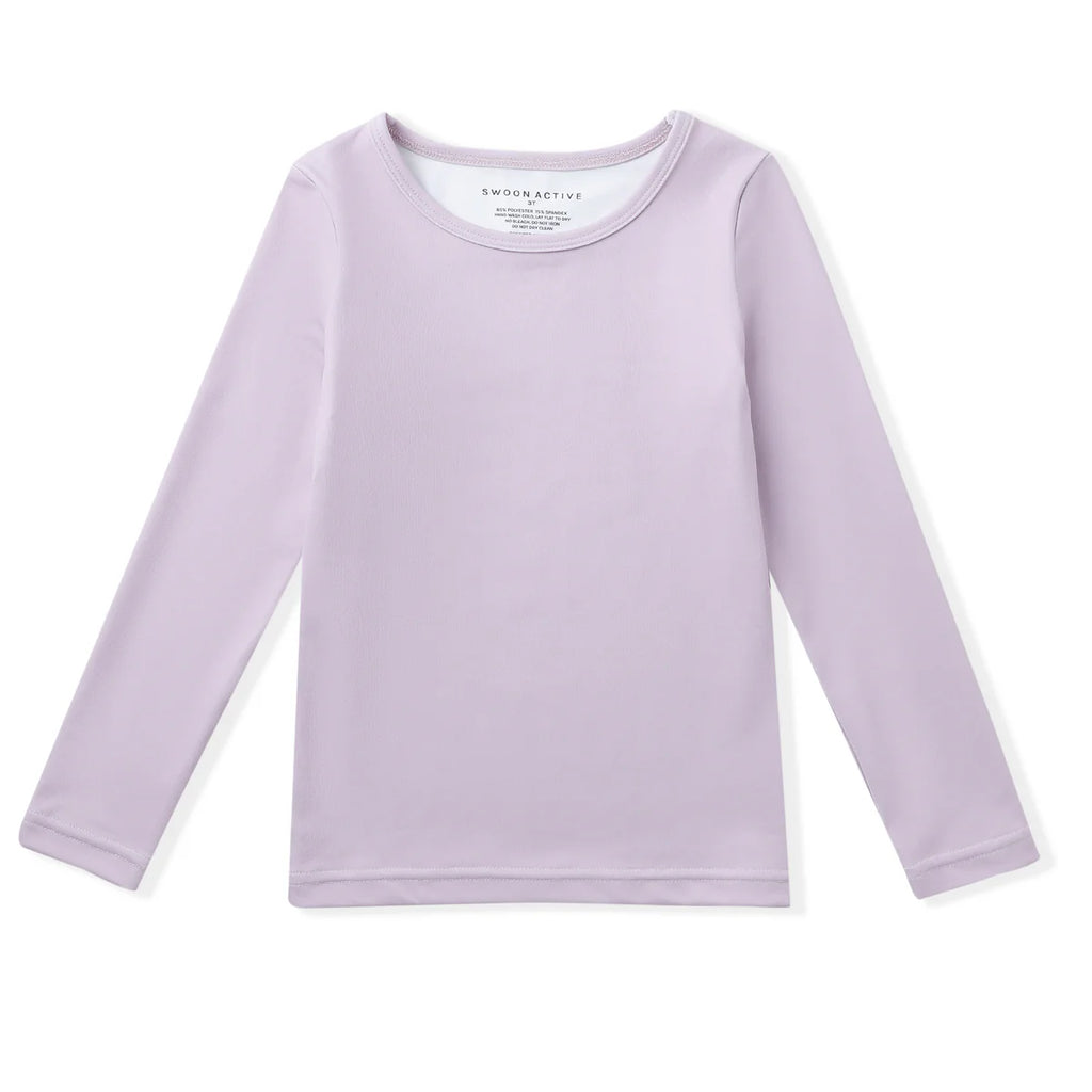Swoon Active Mauve Long Sleeve Active Top