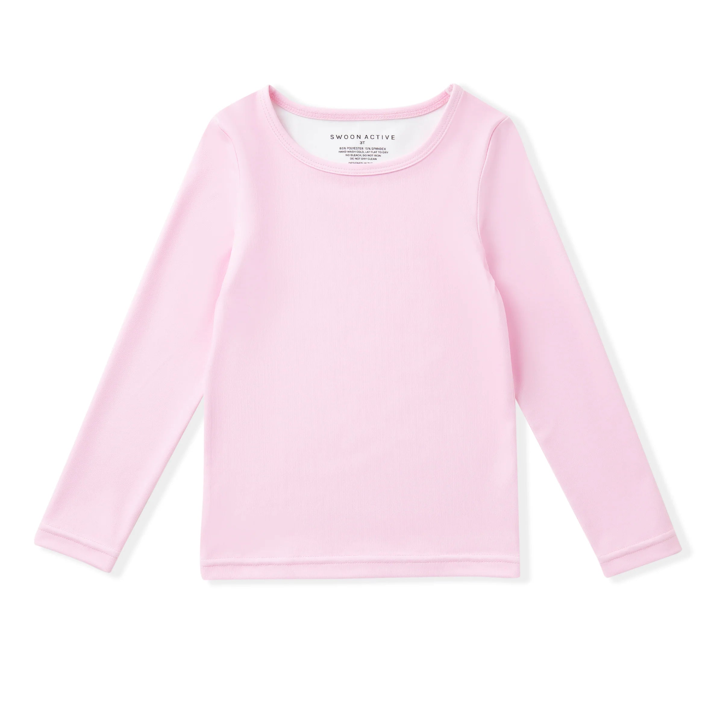 Swoon Active Pink Long Sleeve Active Top