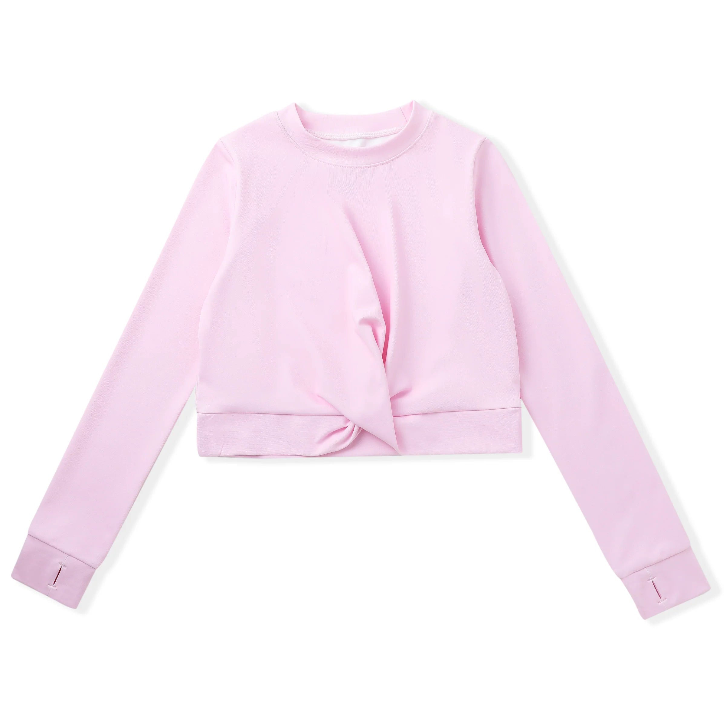 Swoon Kids Pink Knot Active Top