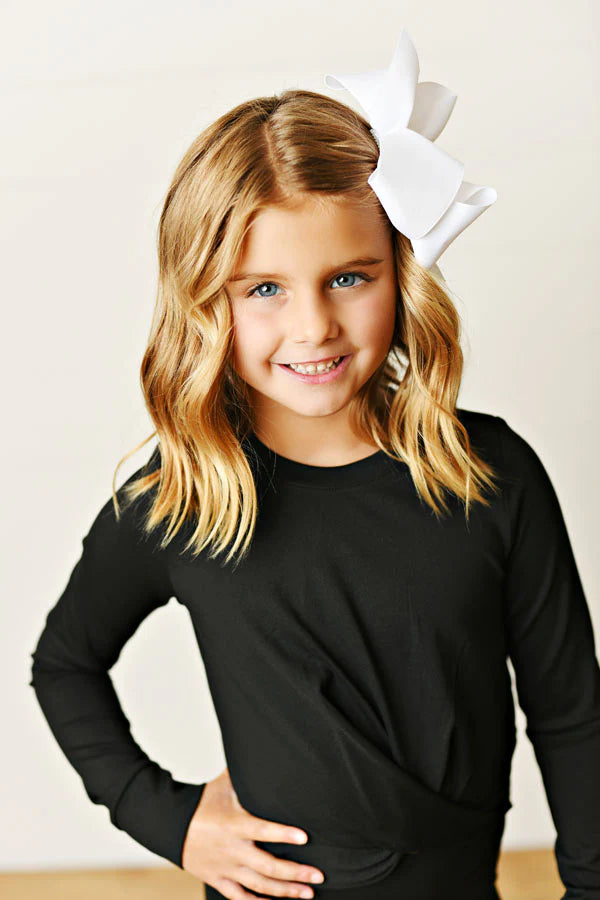 Swoon Baby Black Knot Active Top