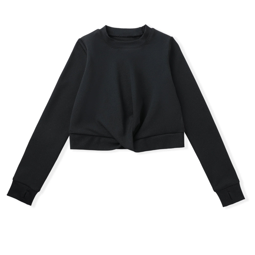 Swoon Baby Black Knot Active Top