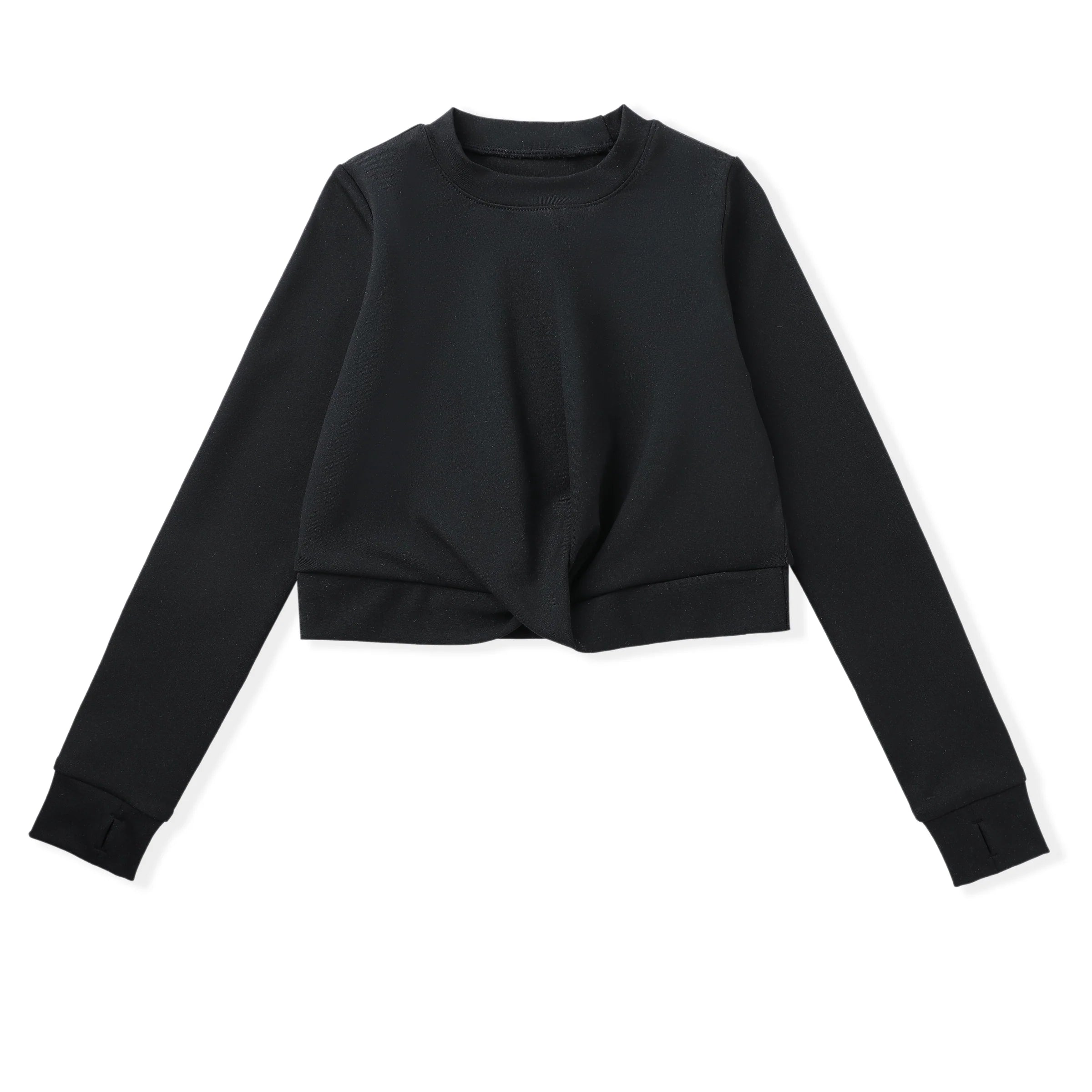 Swoon Baby Black Knot Active Top