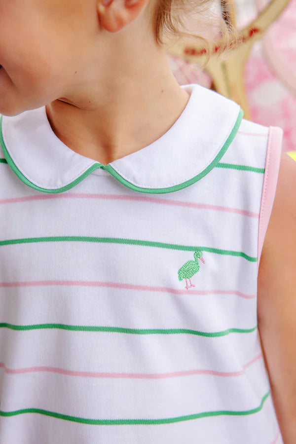 Sleeveless Maude's Peter Pan Collar Dress