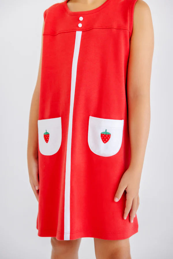 peggy red dress Peggy Pocket Dress