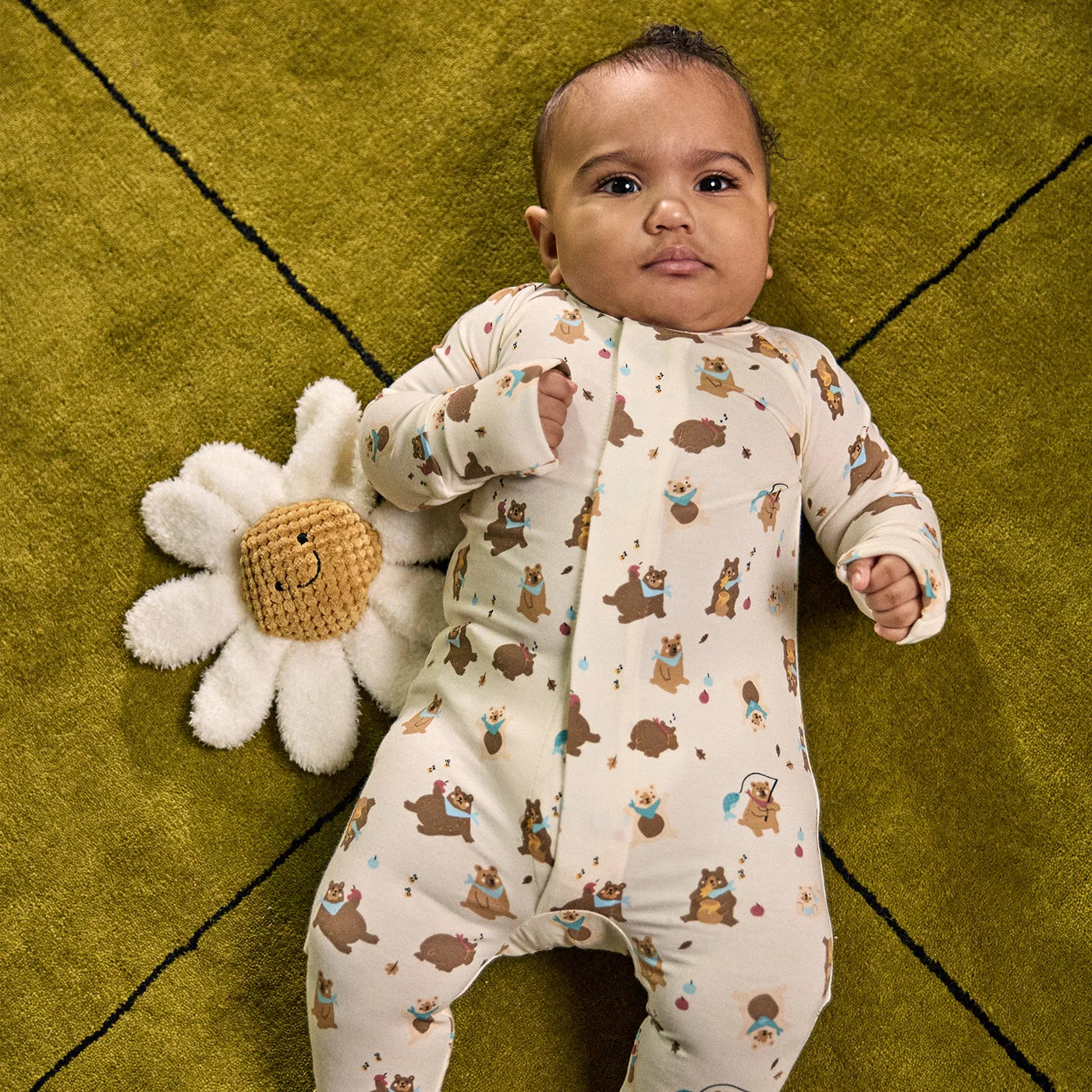 Beary Silly Magnetic Convertible Coverall