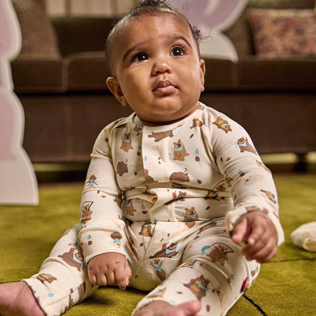Beary Silly Magnetic Convertible Coverall