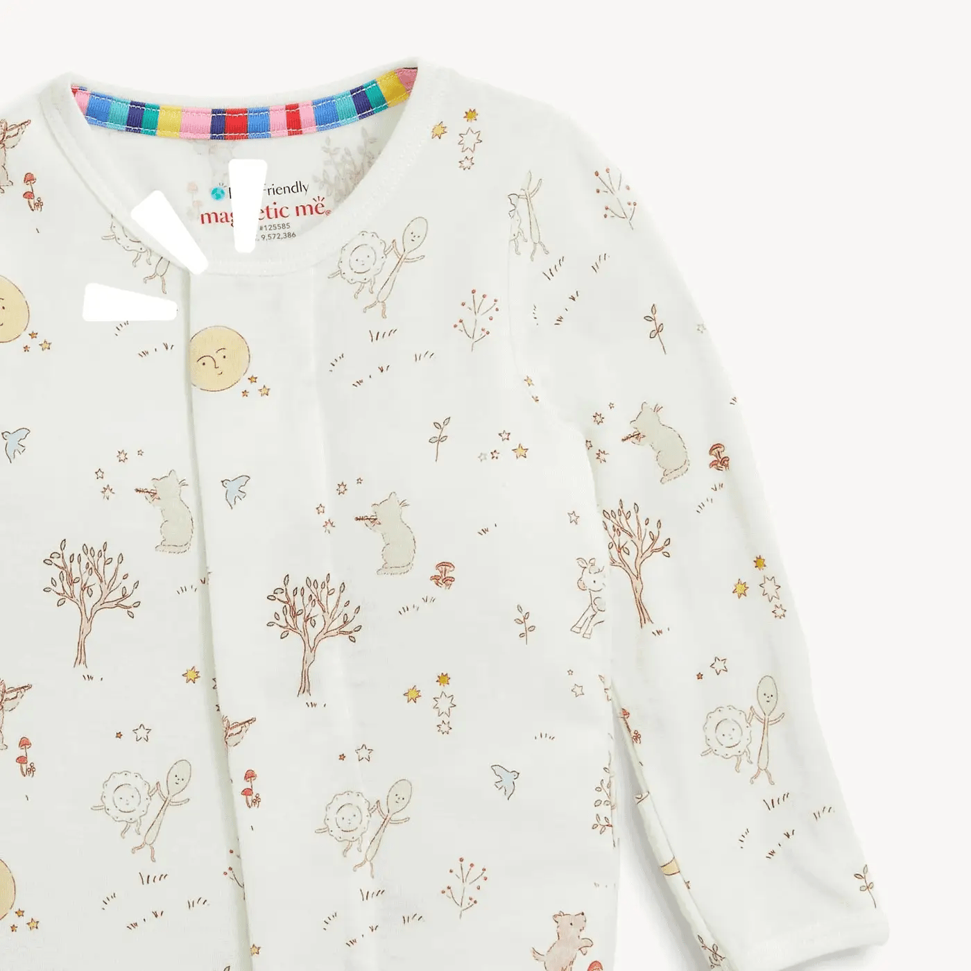 Bedtime Rhymes - Magnetic Convertible Coverall