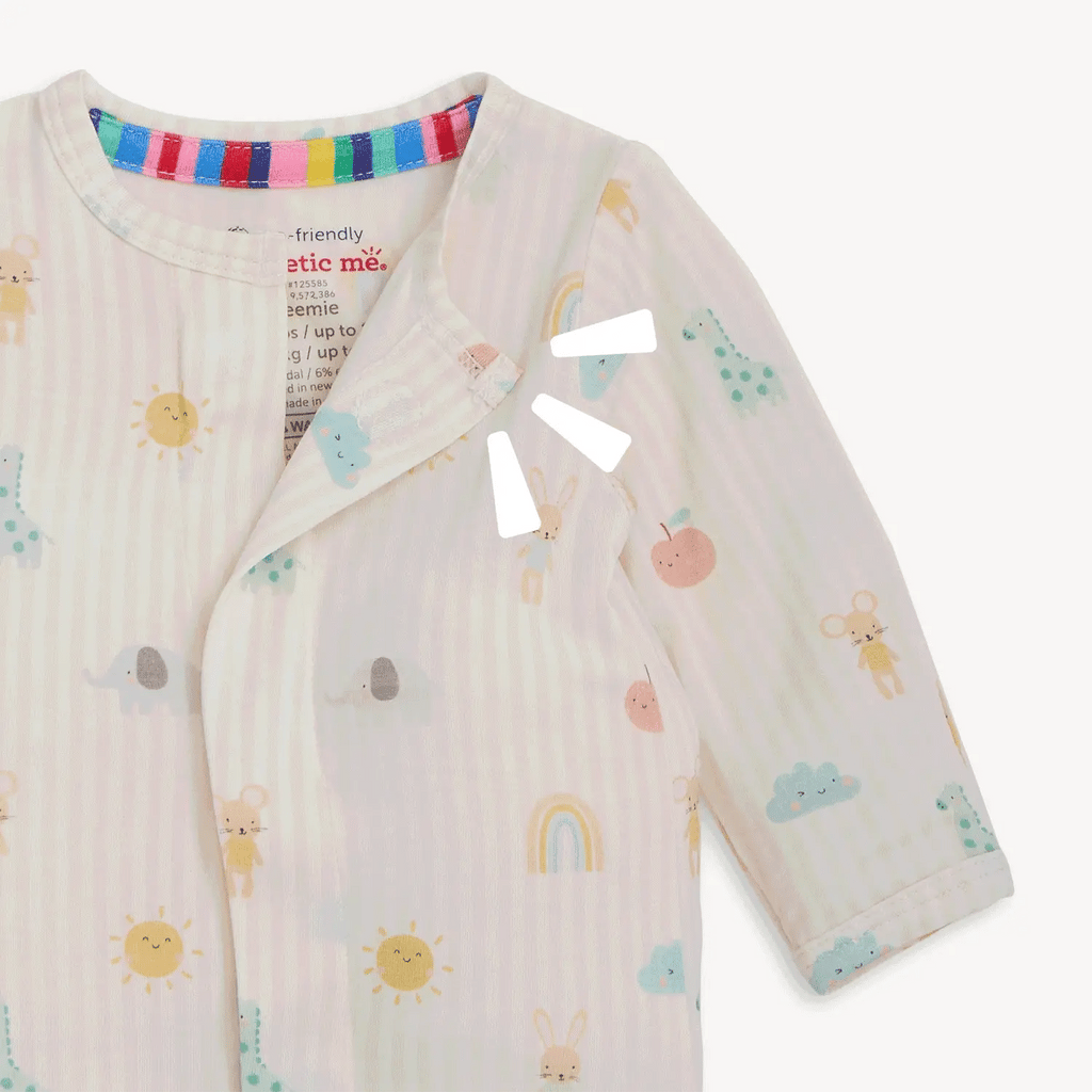Magnetic Me - Lullaby Sky Pink Footie