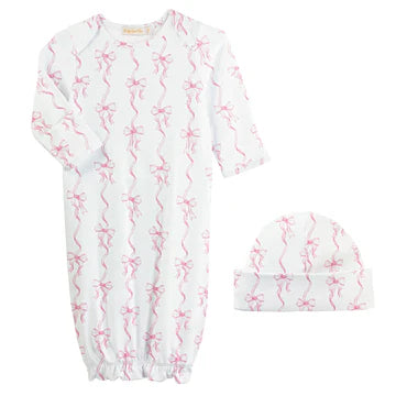 Coquette Bows Gown and Hat Set