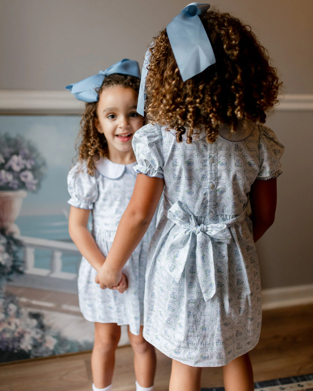 Easter Toile Dress
