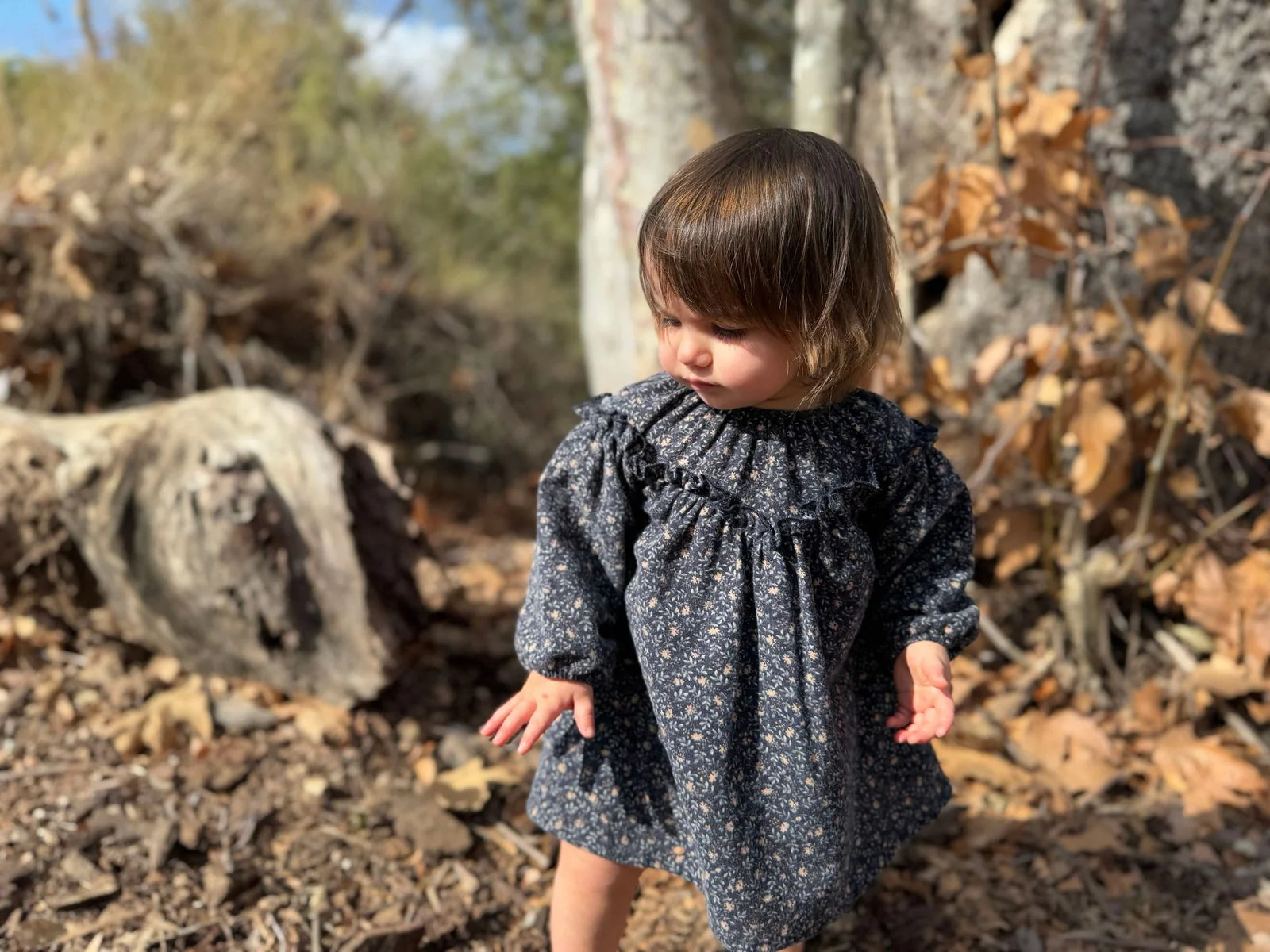 June Dress - Black Floral