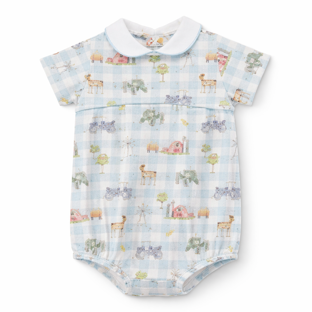 tiny barnyard bubble w/ round collar