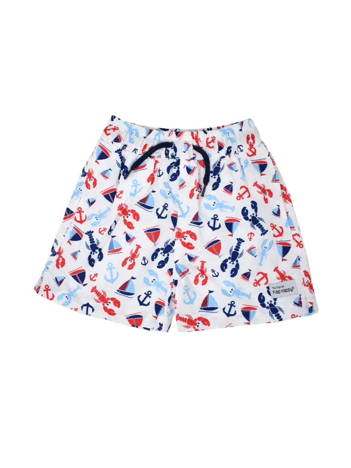 UPF50+ Wesley Swim Trunks - Sunday Sails