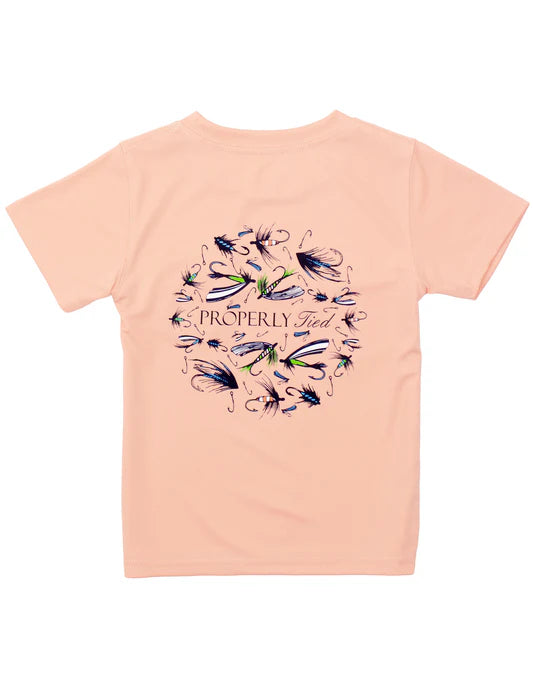 Boys Performance Tee SS Stay Fly Melon