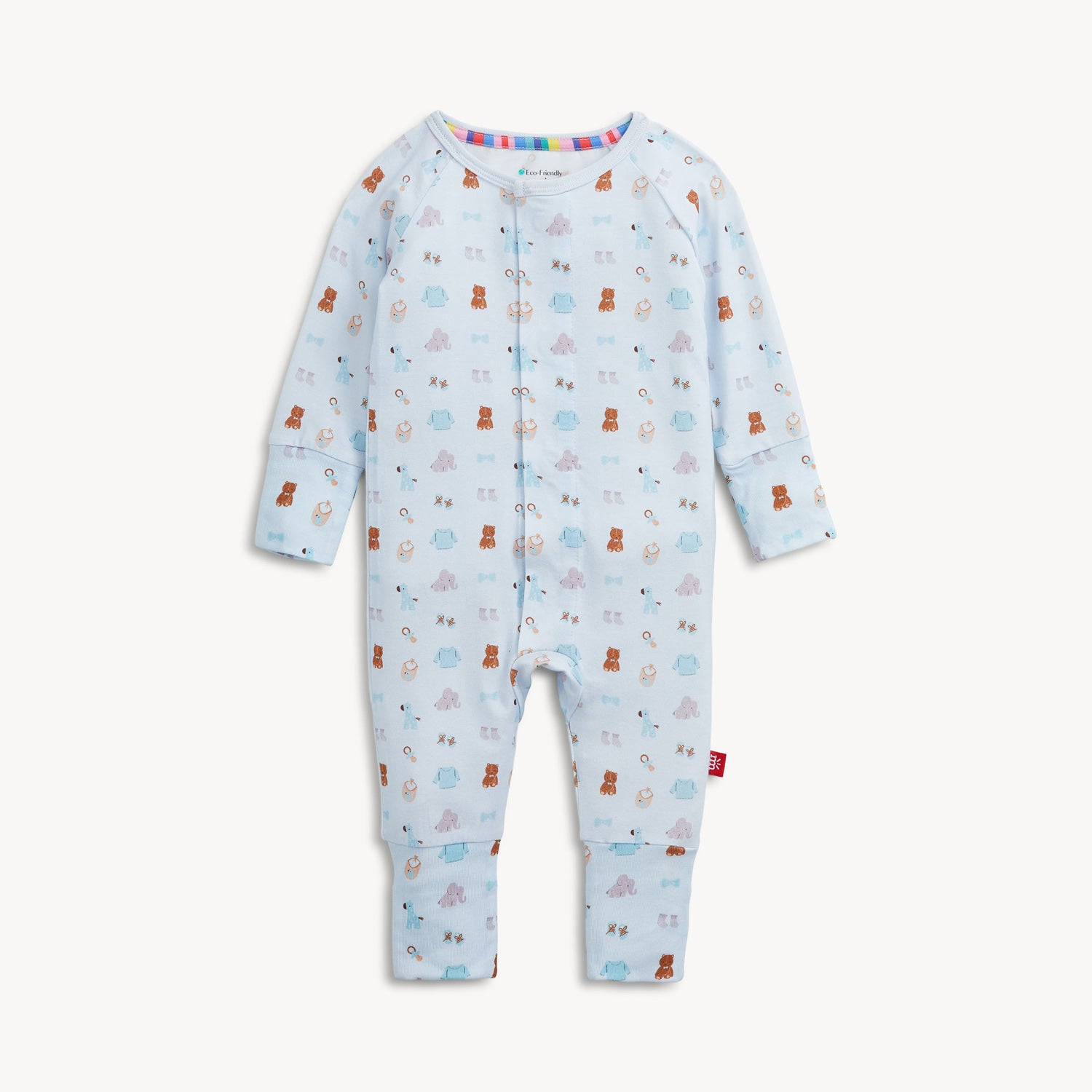 NURSERY NOSTALGIA BLUE - Magnetic Convertible Coverall